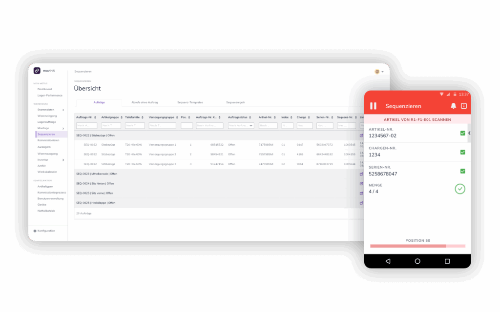 Symbolbild Sequenzierung JIS