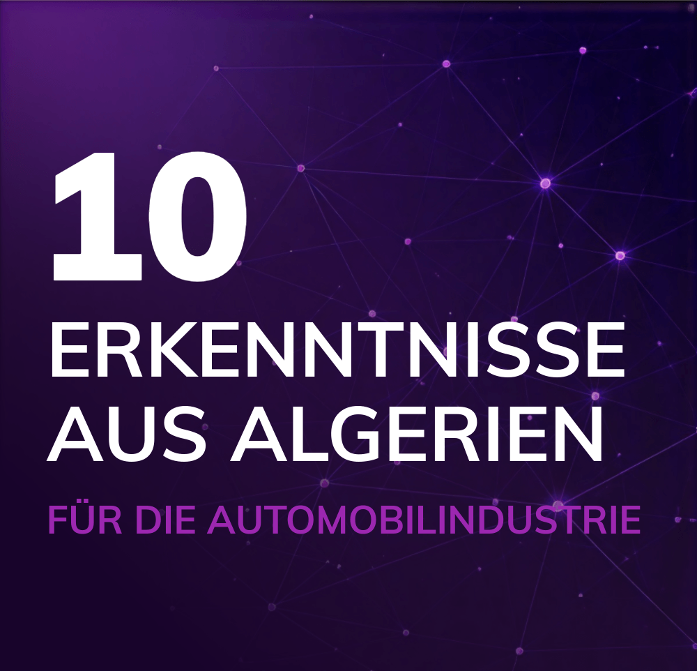 Teaser 10 Erkenntnisse aus Algerien für die Automobilindustrie